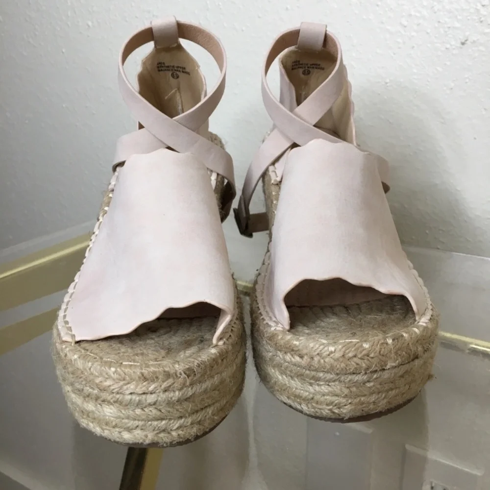 CCOCCI Jade Espadrille Wedge Sandal 8.5